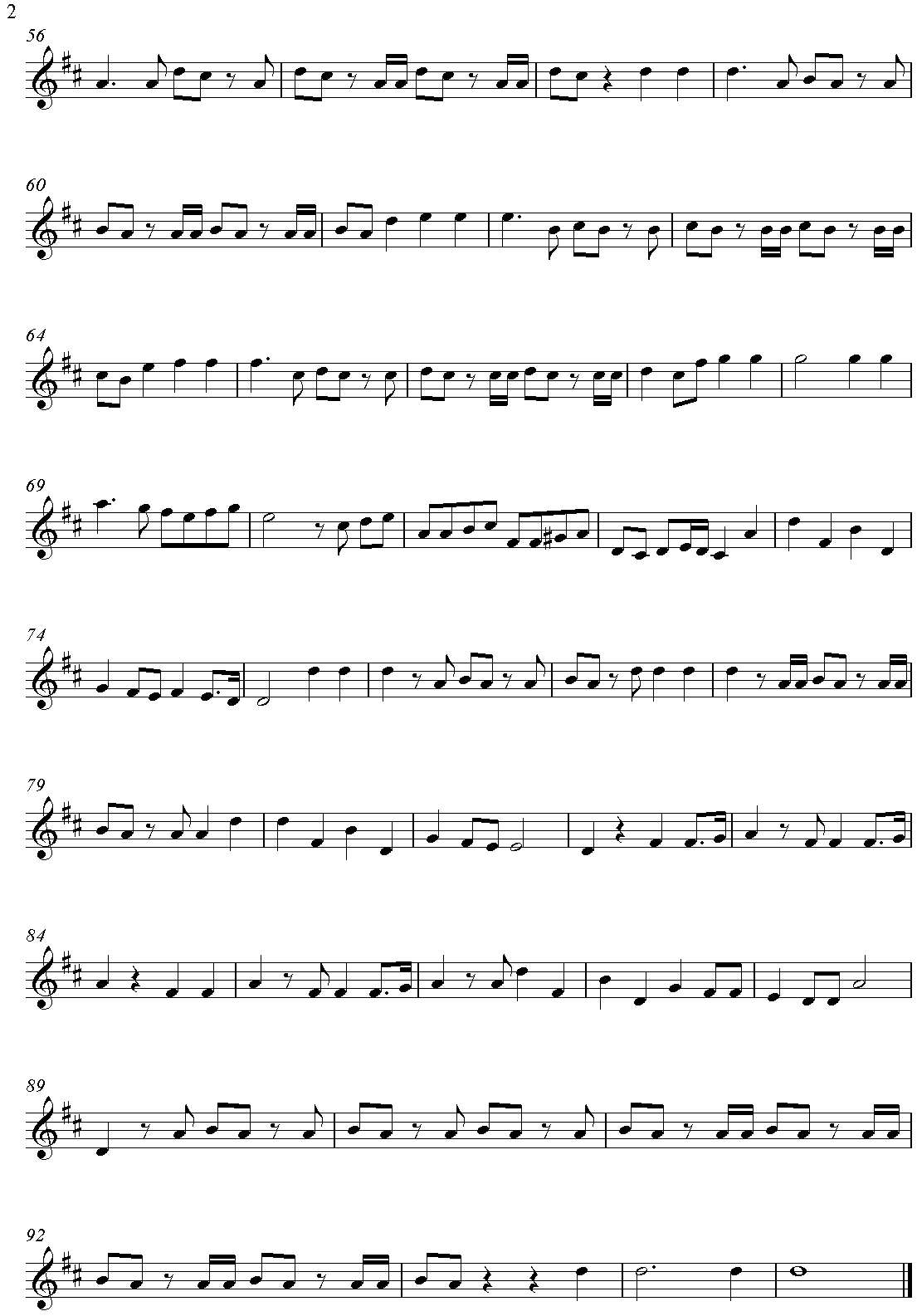 Noten Händel Hallelujah 2